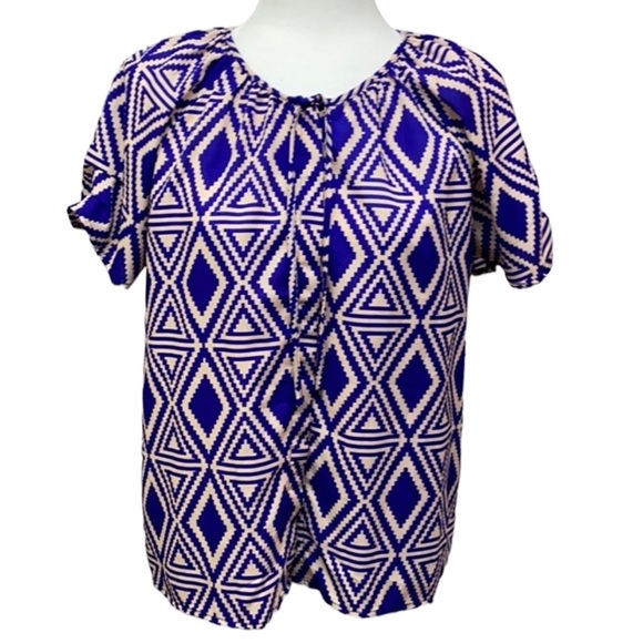 Collective Concepts Tribal Print Blouse - Picture 1 of 4
